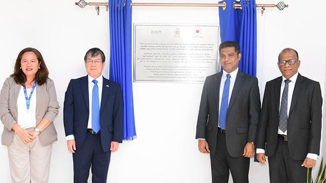 Colombo Port Health Office opened to strengthen border health security