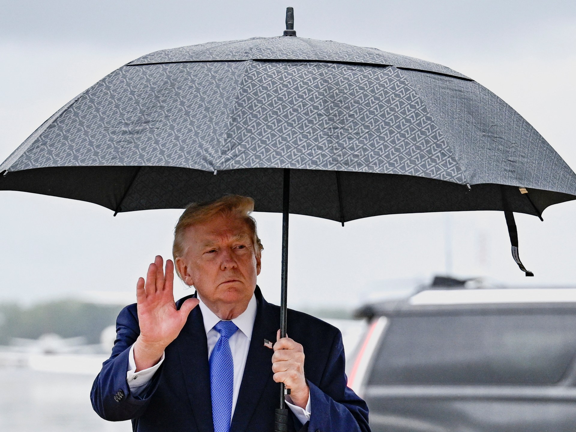 Trump says Iran talks begin Monday; Tehran says no talks are under way
