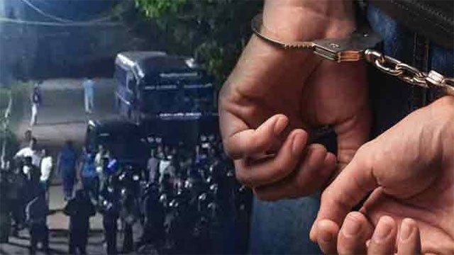 Suspect arrested over alleged plot against two prison officers