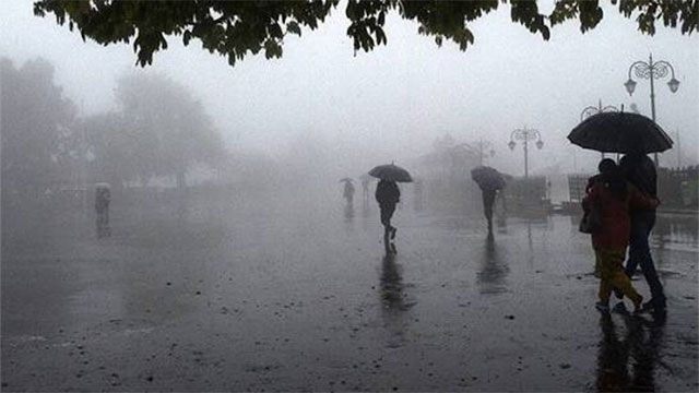Showers forecast for the south-west with winds up to 50 kmph