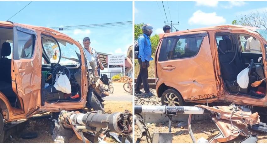 Girl, 17, killed and two siblings injured at ungated Kilinochchi rail crossing
