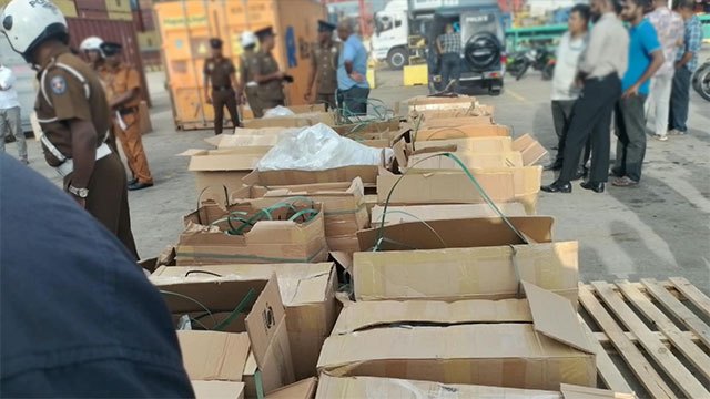 Five held under detention orders over Colombo Port Ice haul as value split persists