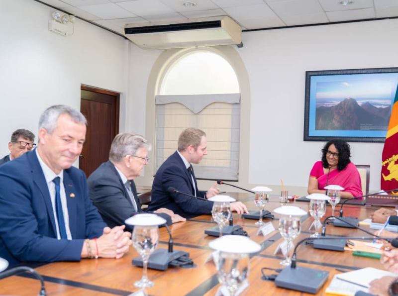 German MPs raise vocational training and grid storage in Temple Trees talks