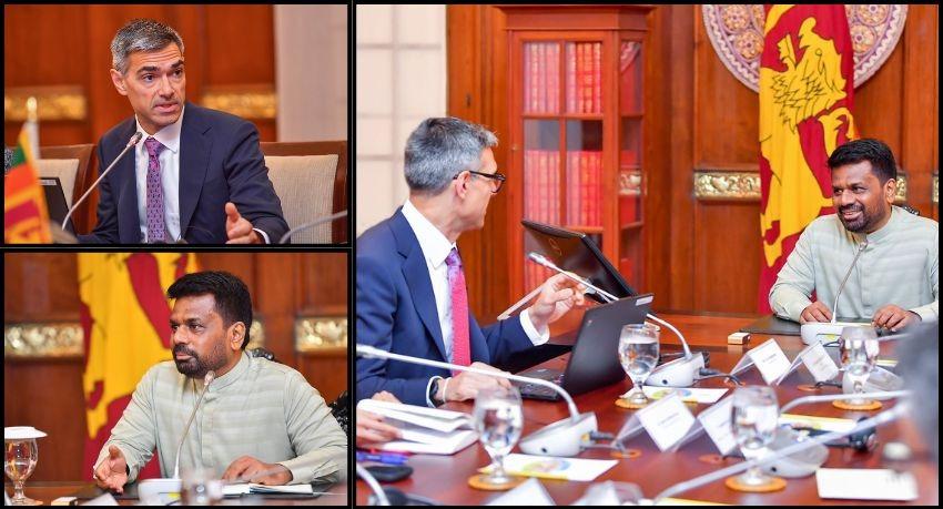 President tells IMF mission Sri Lanka is ready to move from stability to transformation