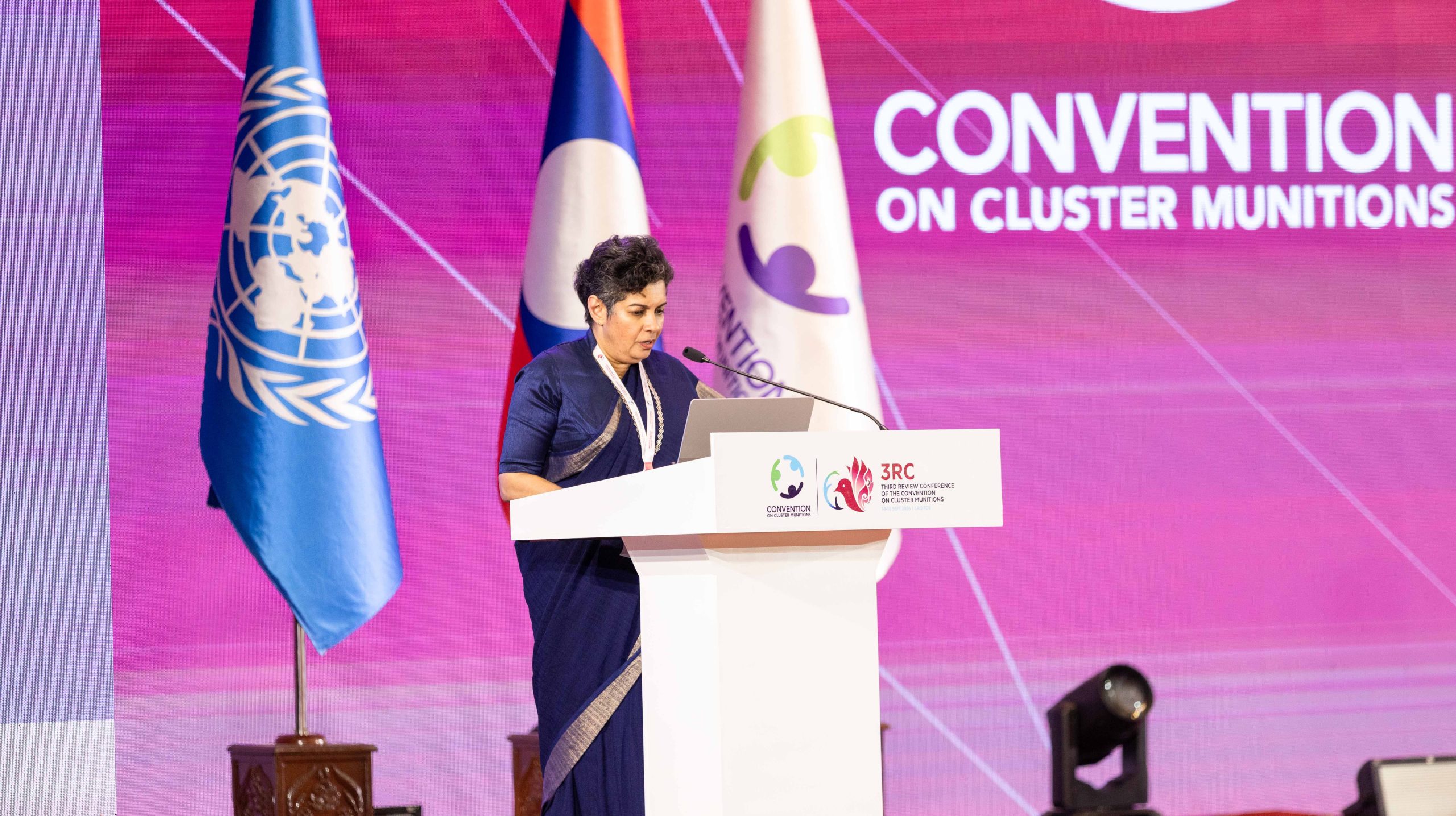 Sri Lanka condemns cluster munition use at Vientiane review conference