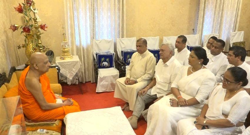 Malwathu Mahanayake pushes back on SJB claims about Buddhism and the clergy