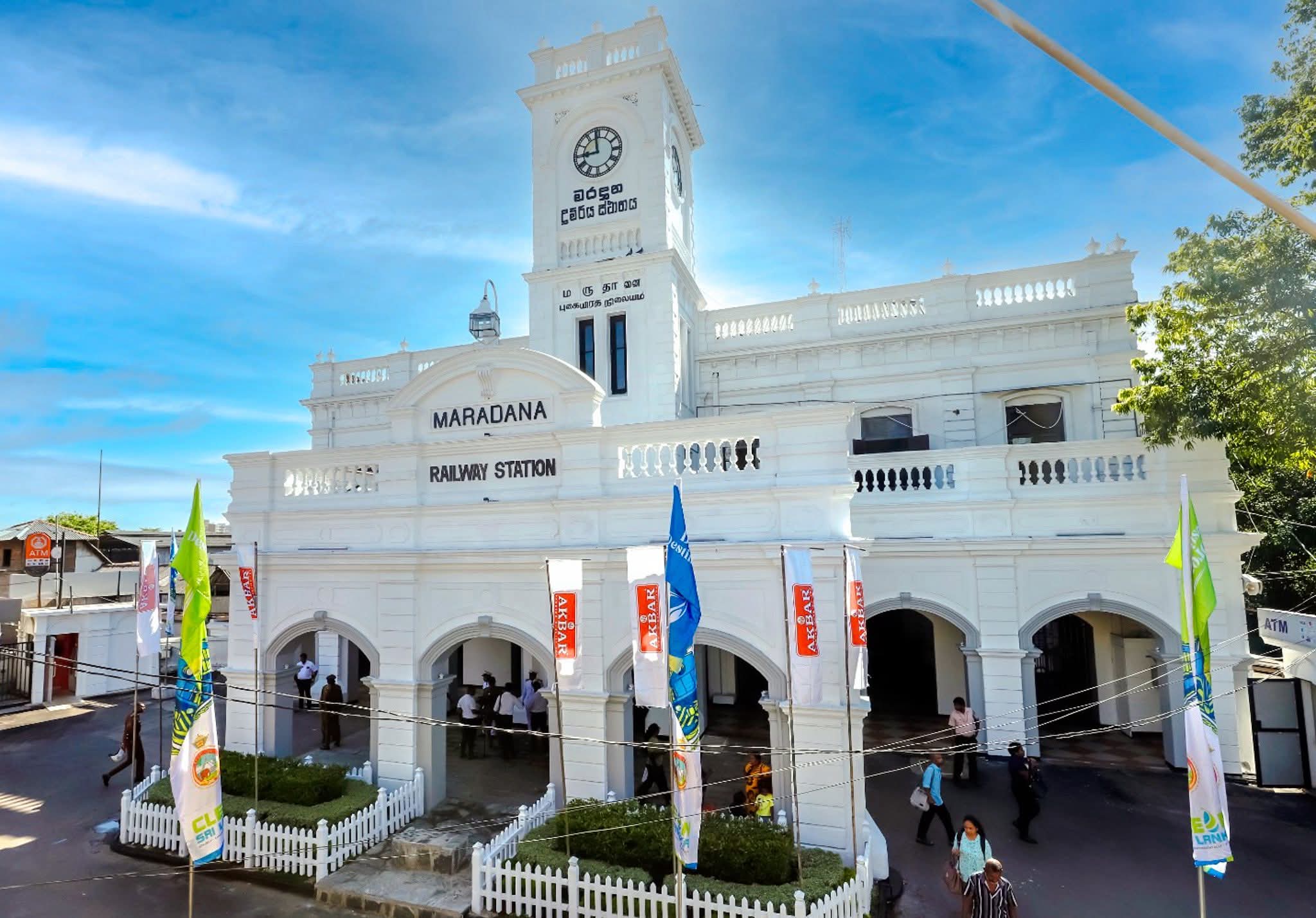 Akbar Brothers Sponsors Rs. 35M Maradana Railway Station Facelift