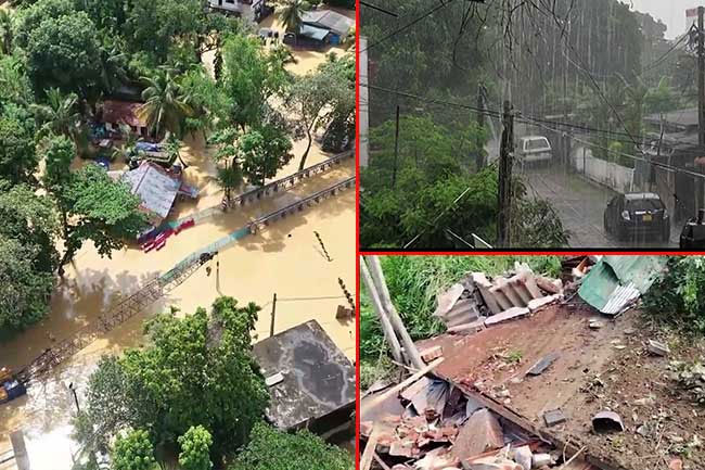 President orders fast-track resettlement of Kandy families displaced by Cyclone Ditwah