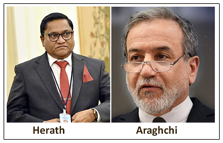 Araghchi Tells Vijitha: US Sinking of IRIS Dena Off Sri Lanka Was 'Unprecedented War Crime'