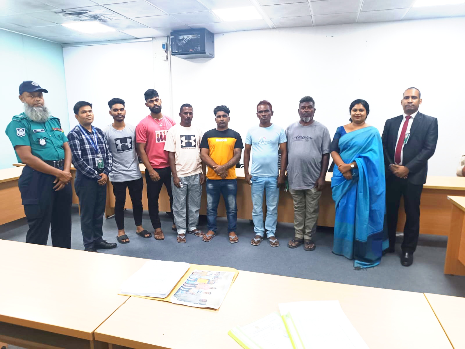 Six Sri Lankan Fishermen Return Home After Nine Months in Bangladesh Detention