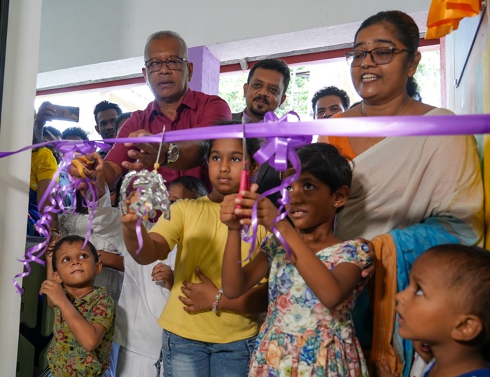 Government opens new child daycare centre in Battaramulla