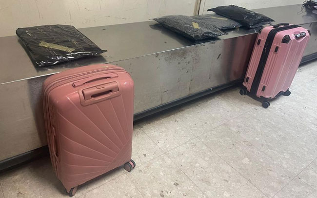 Two Indonesians arrested at BIA with Rs.64.7m worth of Kush cannabis