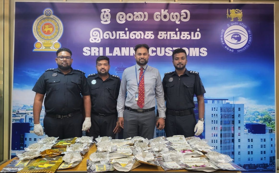 Photographer Held at BIA With Rs. 25 Million 'Kush' Hidden in Dried Fruit Packets