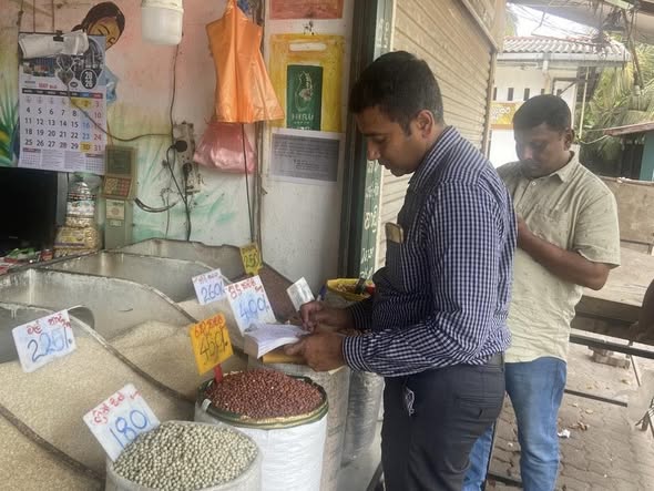 CAA catches Bokundara trader selling Keeri Samba at Rs. 360/kg as raids spread to Piliyandala