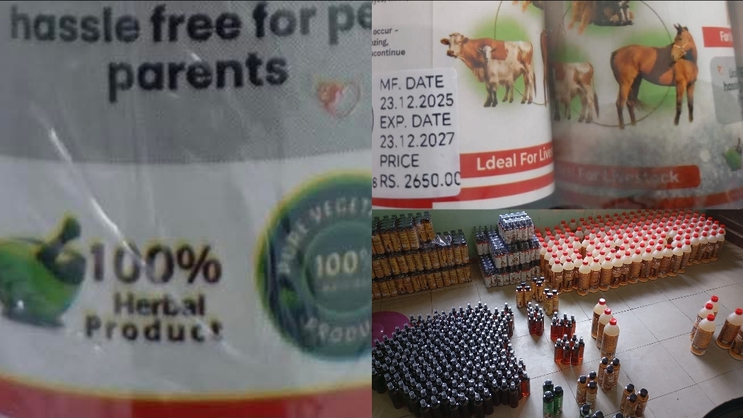 CAA Raids Minuwangoda Factory Passing Off Western Pet Drugs as '100% Natural' Ayurveda