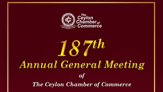 Ceylon Chamber's 187th AGM to spotlight UK ties on June 25