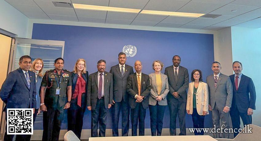 Defence Secretary holds UN talks in New York on Haiti troop deployment