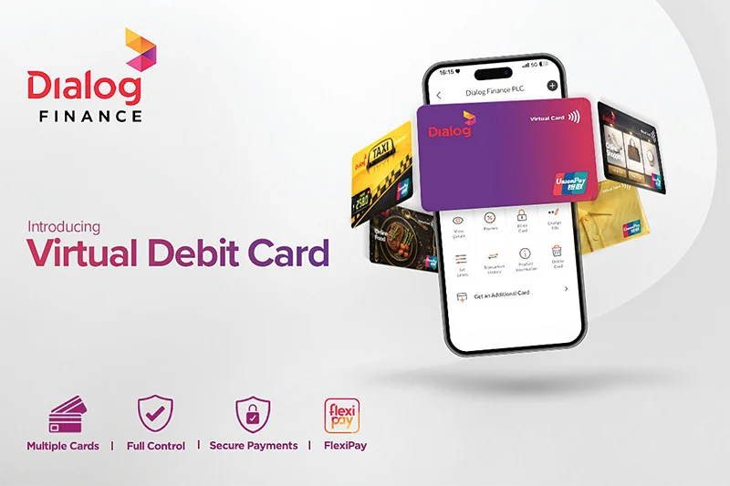 Dialog Finance Launches Sri Lanka's First Multi-Card Virtual Debit Service via Genie App