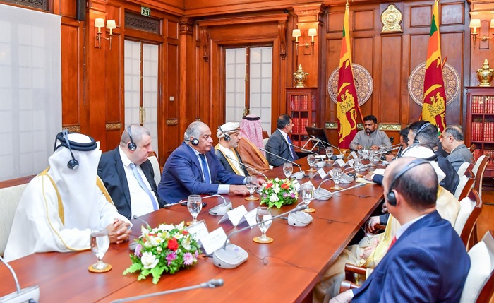 Dissanayake Meets Arab Envoys, Condemns Attacks on Non-Combatant Nations