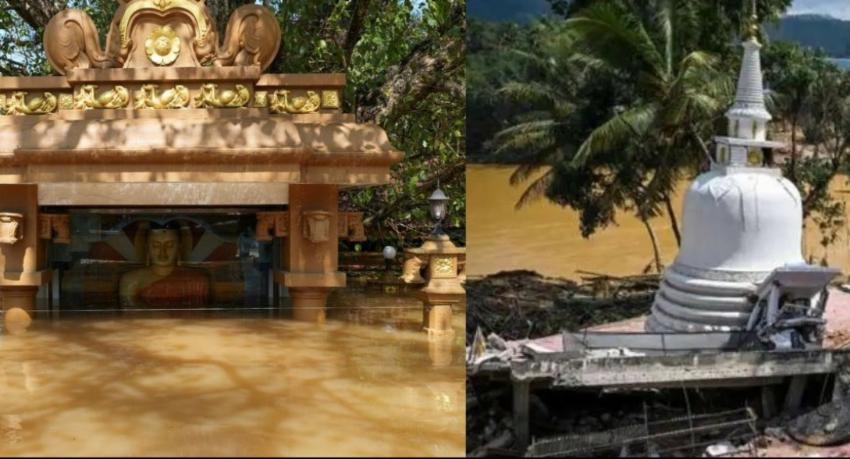 Rs. 550 million allocated to restore six archaeological shrines damaged by Cyclone Ditwah