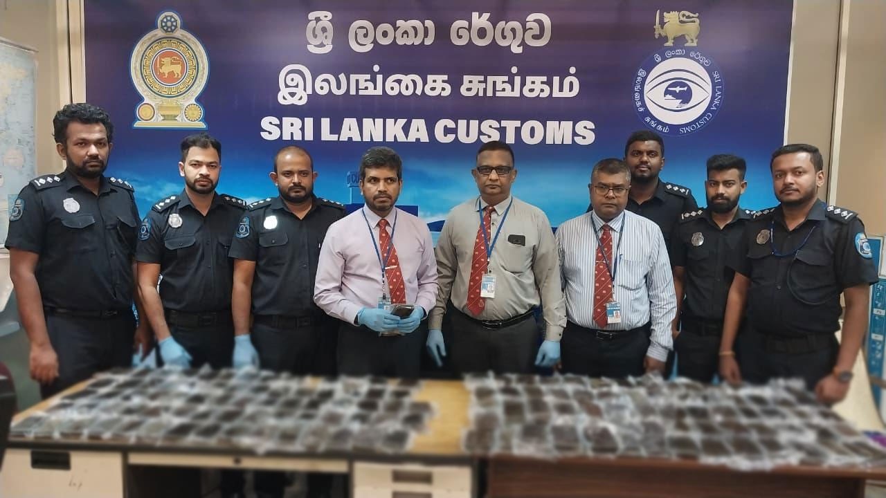 Dominican student arrested at BIA with Rs.377 million hashish haul — Customs
