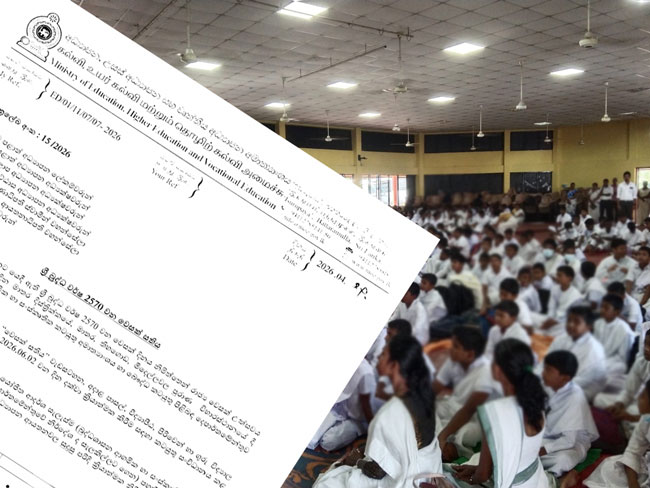 Education Ministry Issues Vesak Week Circular for Schools and Pirivenas