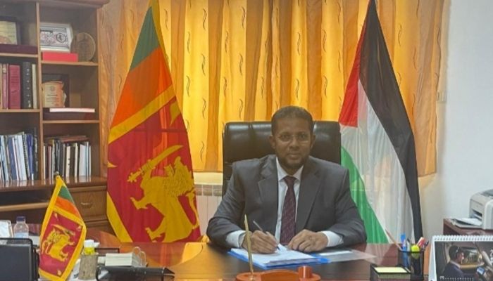 Sri Lanka's representative to Palestine assumes duties in Ramallah