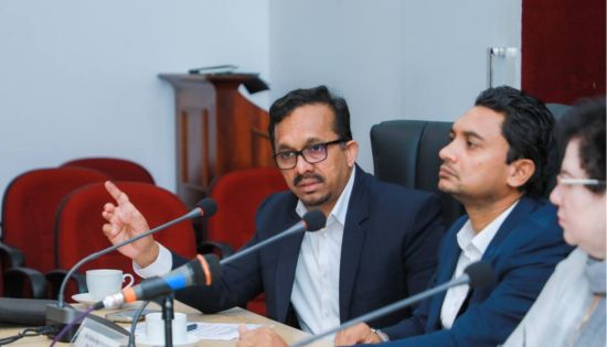 Industry Minister Handunnetti Briefs IMF Team on SME Challenges