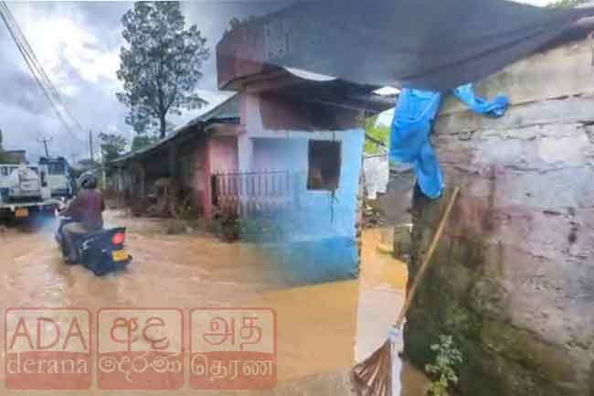 Hatton-Dickoya Flooding Submerges 50 Fordyce Estate Houses