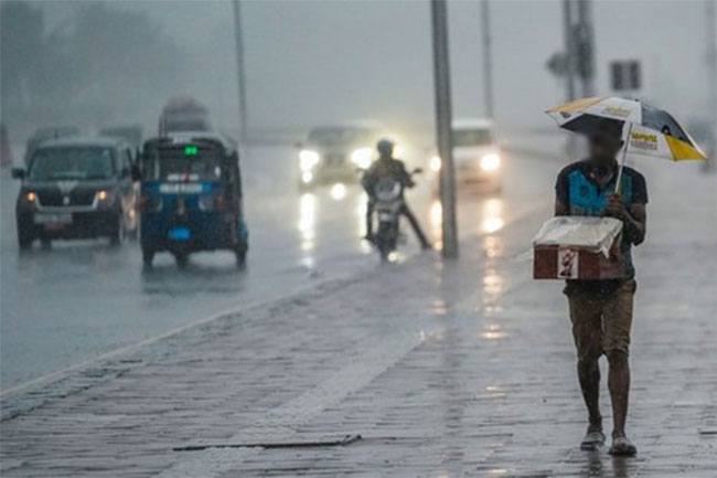 Met Department forecasts rainfall above 75mm in five provinces