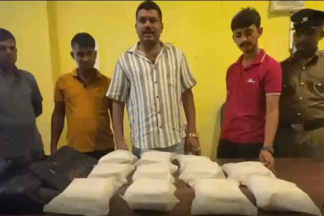 Homagama Gagana Associate Arrested with 12kg of Heroin Worth Rs. 120 Million