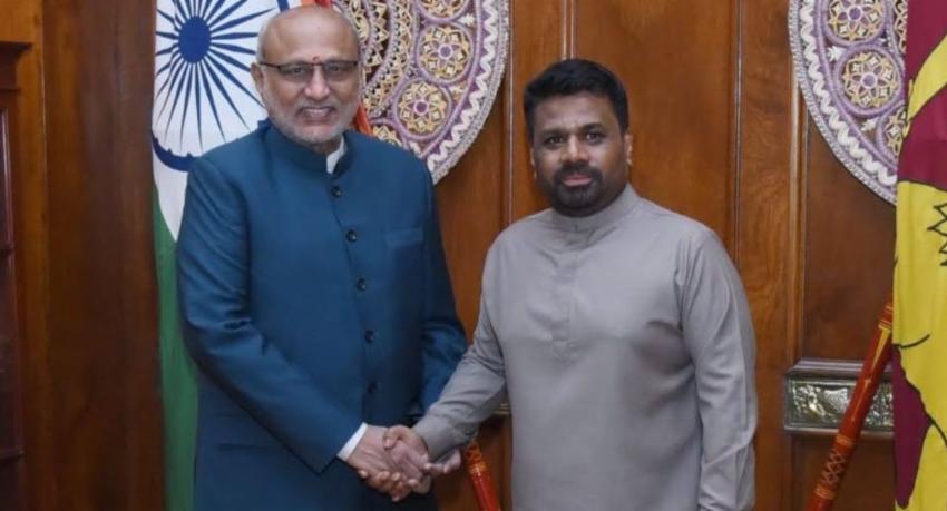 India and Sri Lanka Discuss Oil Pipeline Link at AKD-Radhakrishnan Meeting