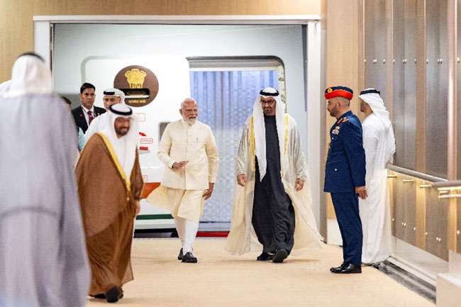 India and UAE agree strategic defence partnership during Modi's Abu Dhabi visit