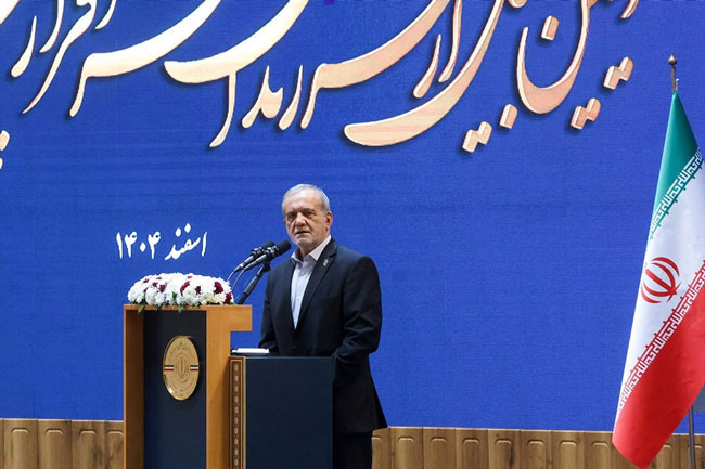 Iran's President Warns Attempts to Force Surrender 'Destined to Fail'