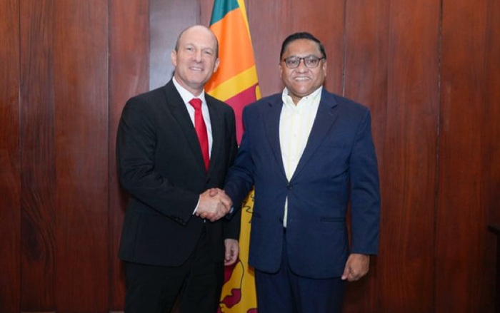 Israel Ambassador Reuven Azar Meets Foreign Minister Herath on Bilateral Cooperation