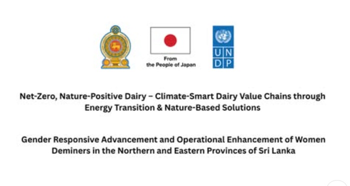 Japan Commits USD 2.6 Million for Climate Dairy and Women Deminer Projects