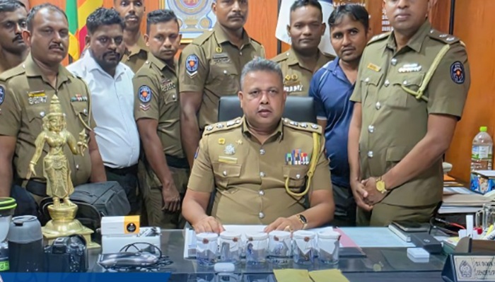 Kilinochchi couple arrested over Rs. 7.5 million in daytime house burglaries