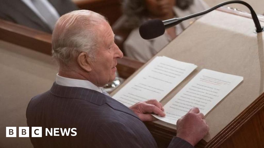 King Charles urges Western unity in historic US Congress address