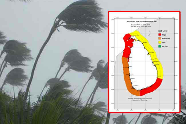 Teacher drowns at Kirinda as Met Department warns of high waves along coast