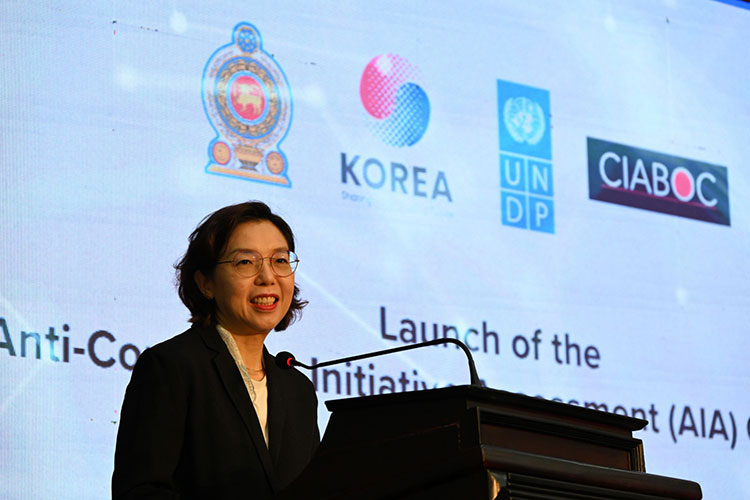 Korea, UNDP launch anti-corruption integrity assessment for Sri Lanka with CIABOC
