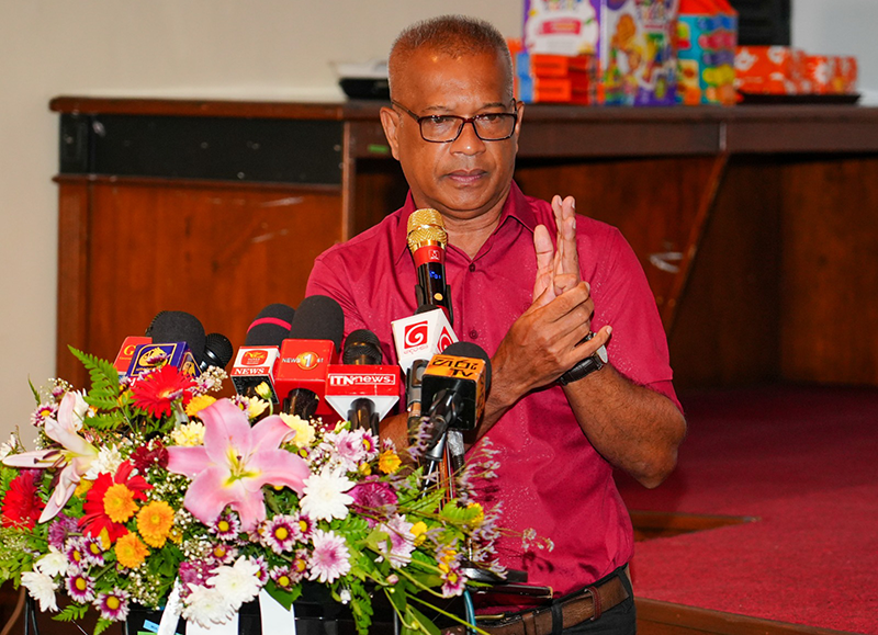 Lalkantha invokes Lenin on women's liberation at Battaramulla daycare opening
