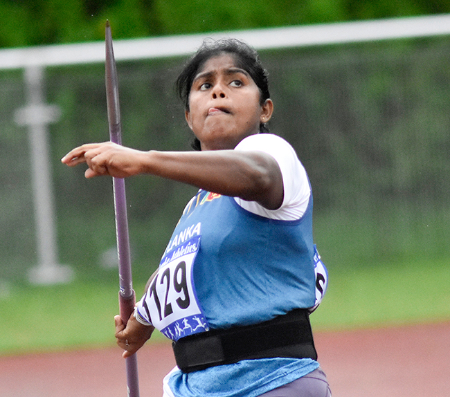Lekamge produces season-best 58.57m javelin throw at Diyagama trials