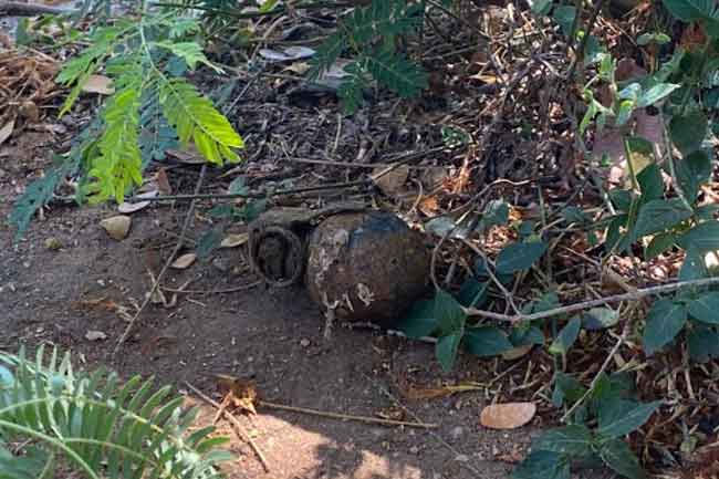 Live Hand Grenade Found in Eppawala Reservoir; STF Called for Detonation