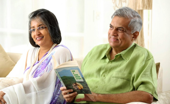 CID Records Statement From Ranil's Wife Prof. Maithree Wickremesinghe at Home