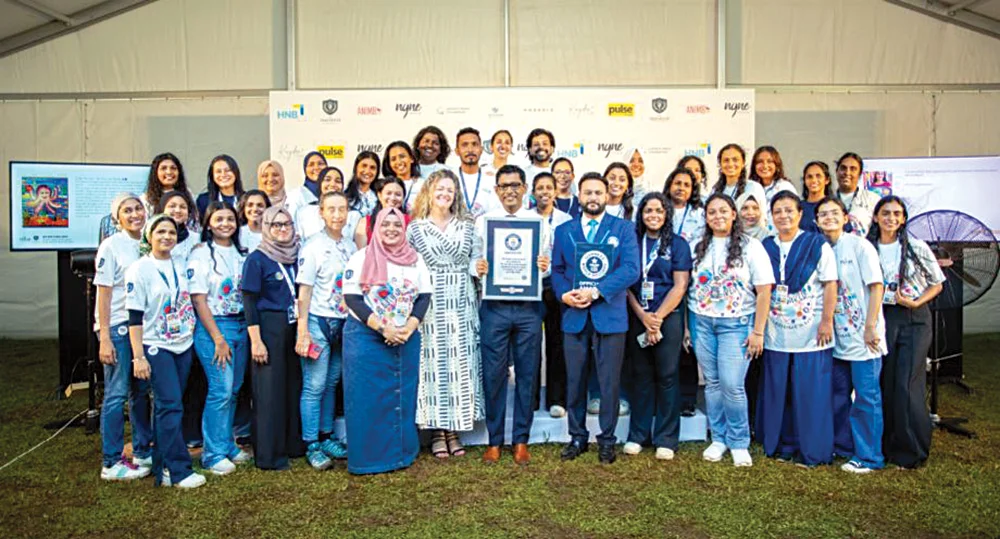 Sri Lanka sets Guinness World Record for longest sensory board at BMICH
