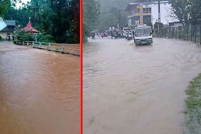 Monsoon floods submerge Colombo–Avissawella road, divert six BIA flights to Mattala