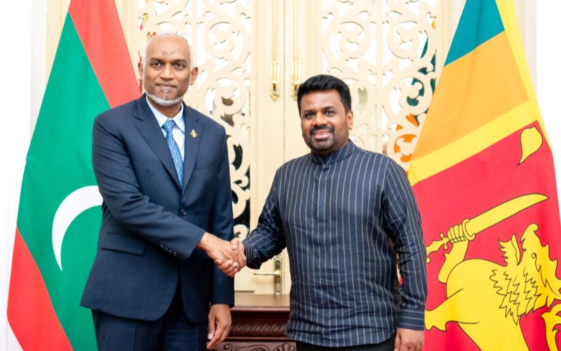 AKD hosts state banquet for Muizzu; "the ocean does not divide us, but unites us"