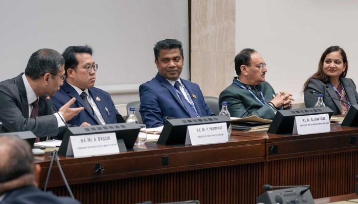Nalinda calls for strong AI regulation in healthcare at WHA79 Geneva session