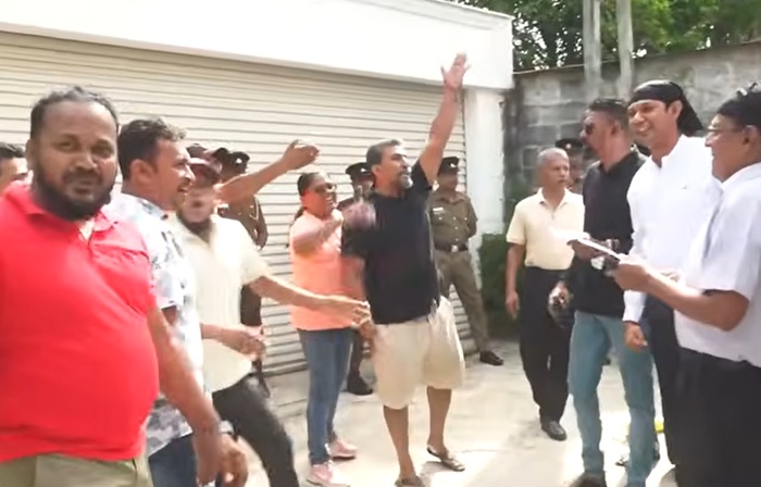 NDF Treasury Heist Protest at Finance Secretary's Home Driven Off With Cow Dung
