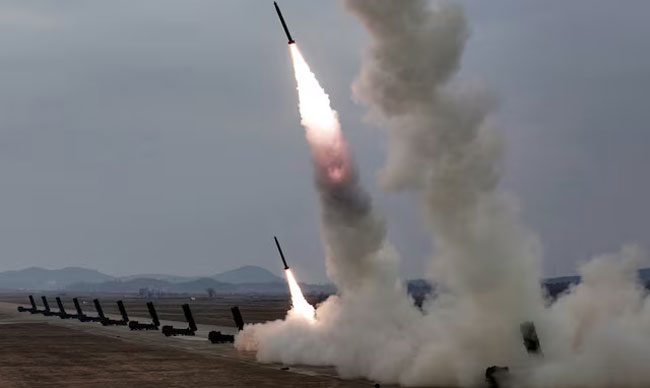 North Korea Fires Ballistic Missiles, Flexing Muscle Amid Iran War
